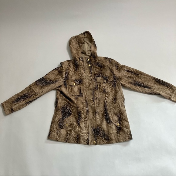 Lauren Ralph Lauren Jackets & Blazers - LAUREN RALPH LAUREN snakeskin windbreaker